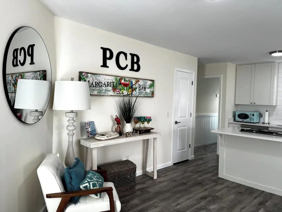 Open floor plan. 