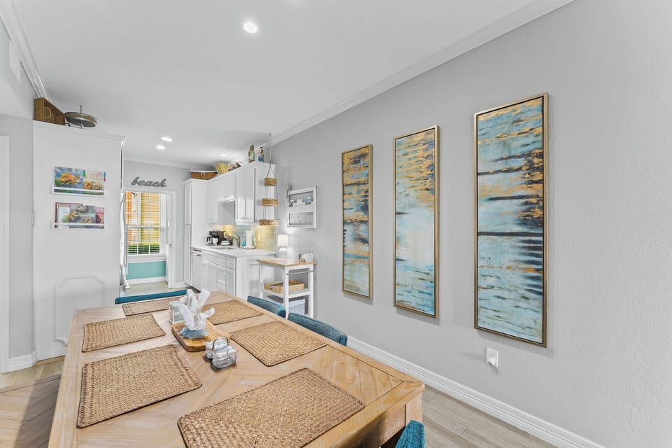 Professionally designed with soothing coastal colors