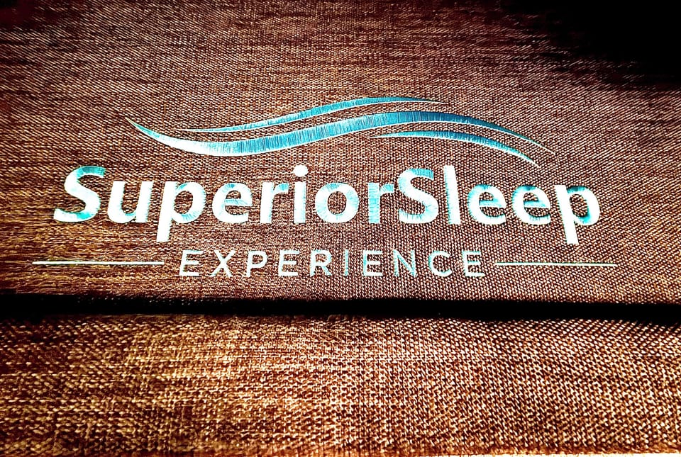 Superior Sleep Adjustable King Bed with massage features & under-bed lighting