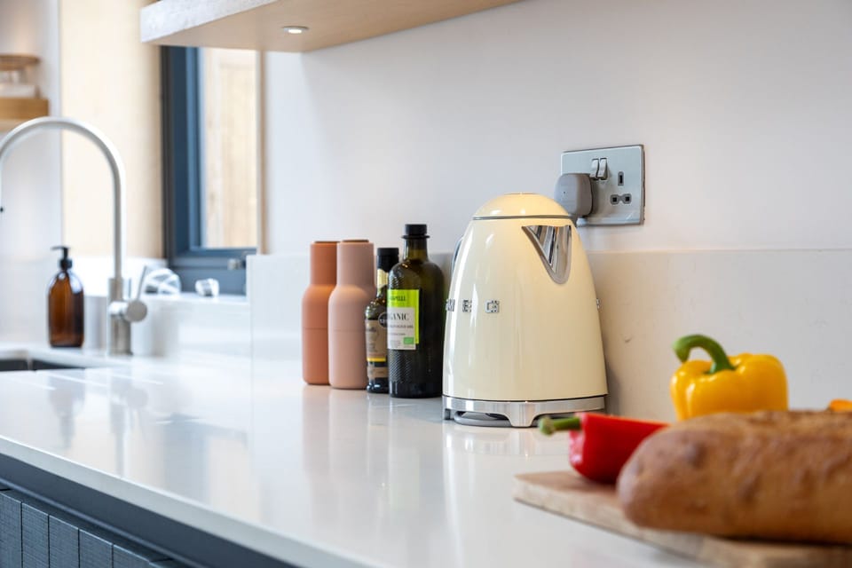 The kitchen at Skylark, Bradworthy, Devon