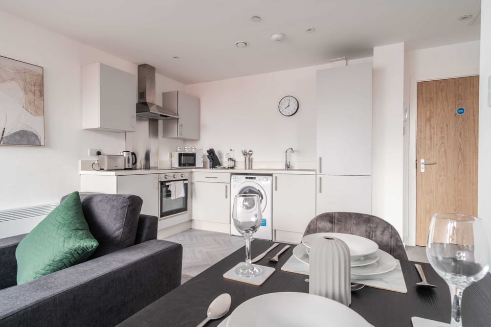 Living Space and Dining Area