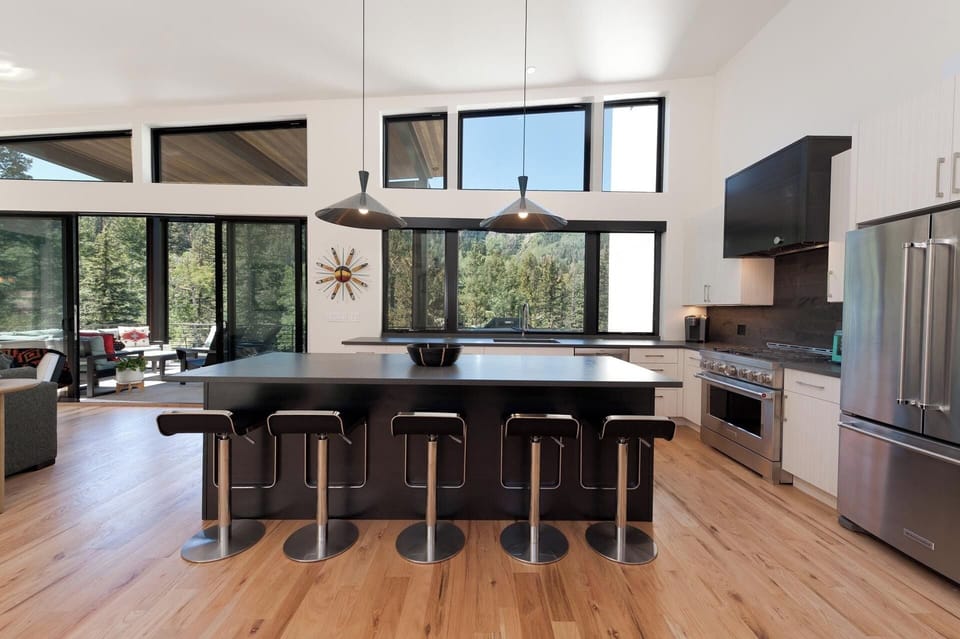 Fully stocked kitchen