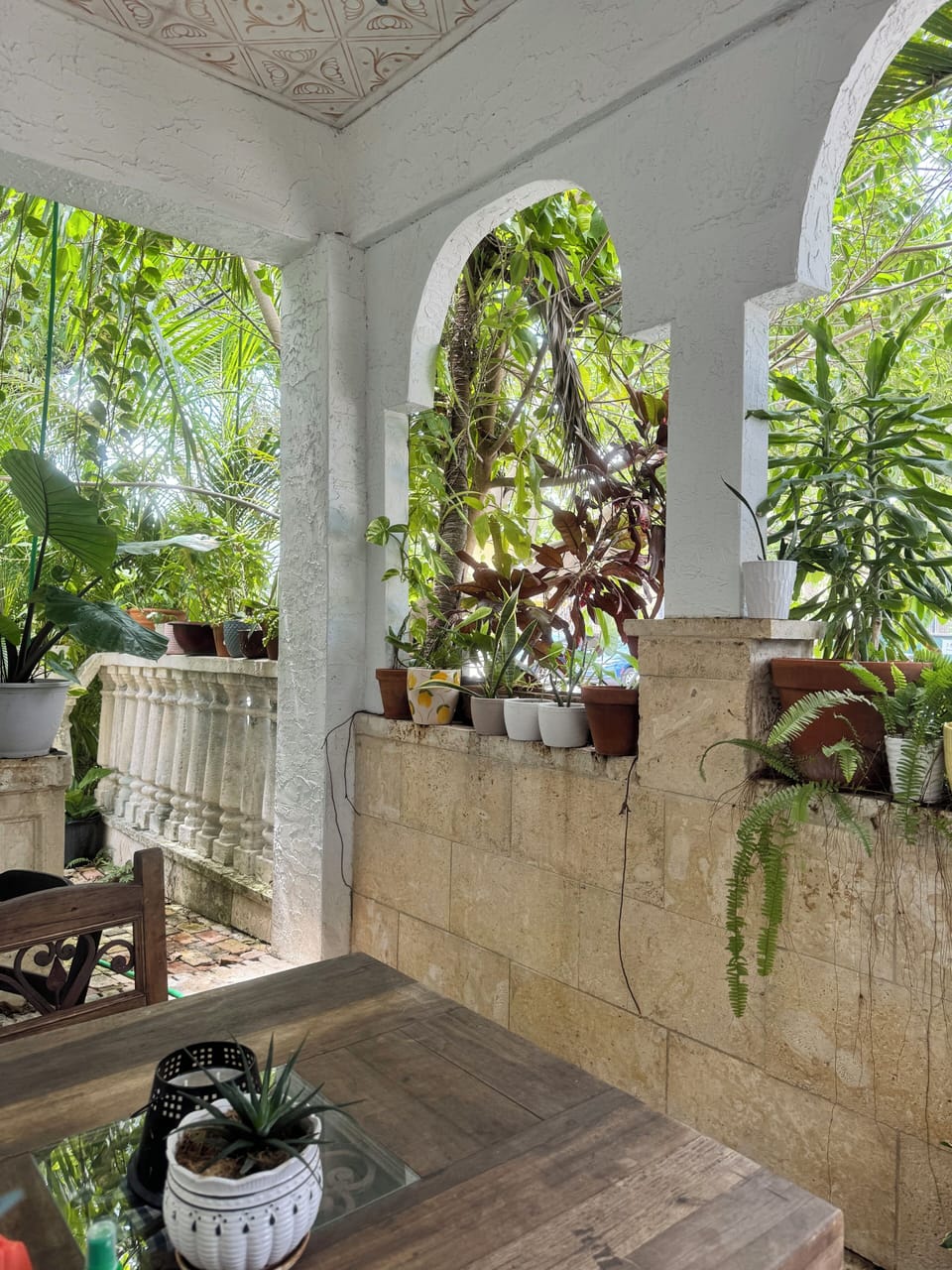 Outdoor dining