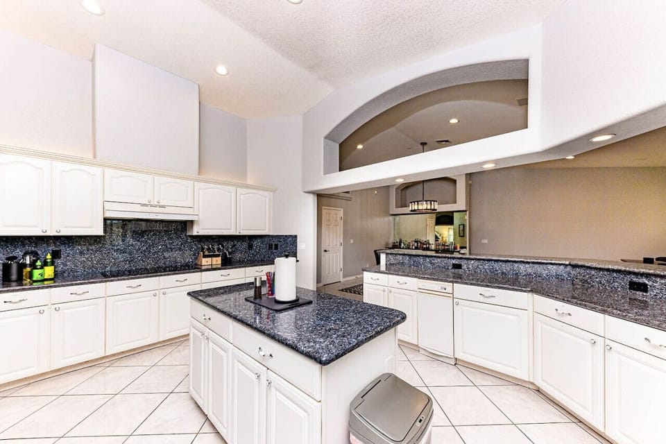 Large fully stocked kitchen