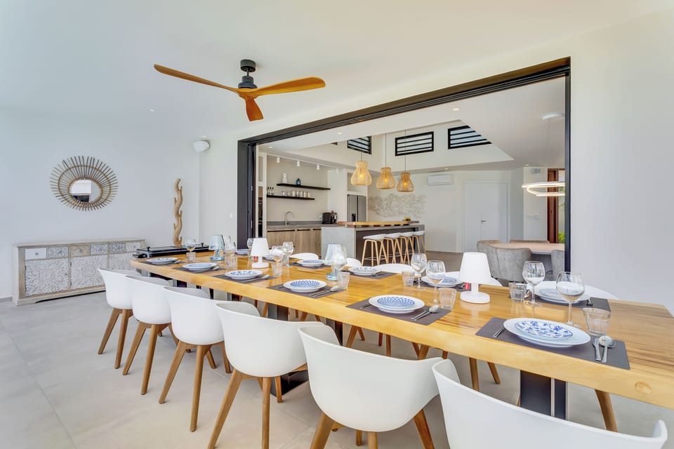 Villa Viteau - invite a private chef and enjoy culinaire delight in the privacy of your own villa