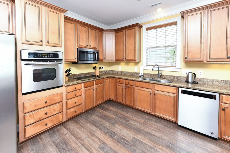 Fully equipped kitchen