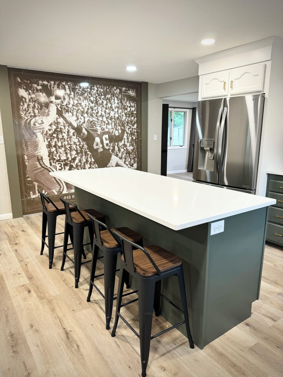 Hang out in the kitchen with a legendary touchdown