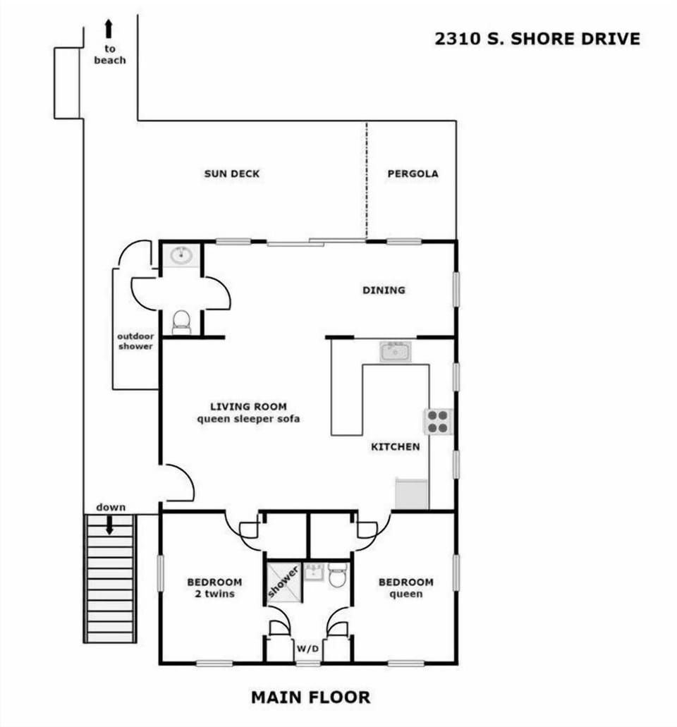 Wholly Mackerel Floor Plan