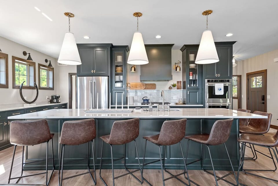 Whip up culinary magic in our luxurious, well-stocked kitchen.