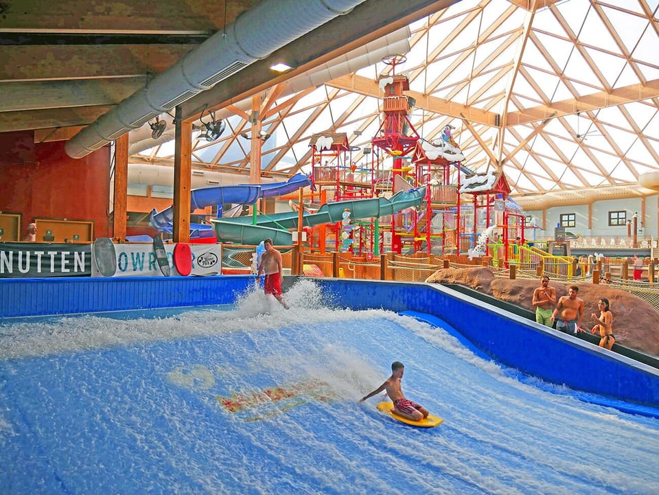 Massanutten Resort's indoor/outdoor waterpark just 4 minutes away
