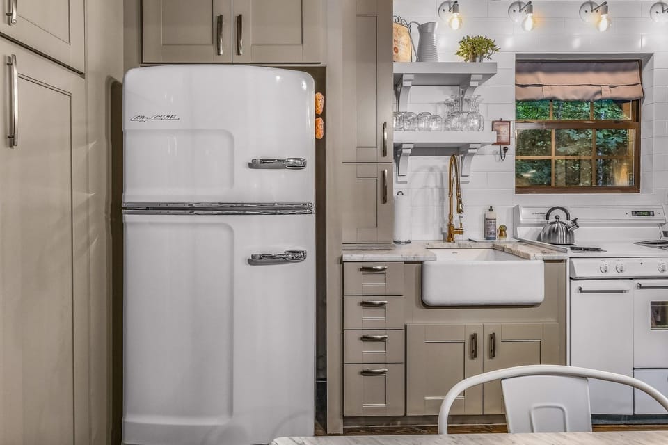 Indoors, Appliance, Refrigerator, Sink, Kitchen