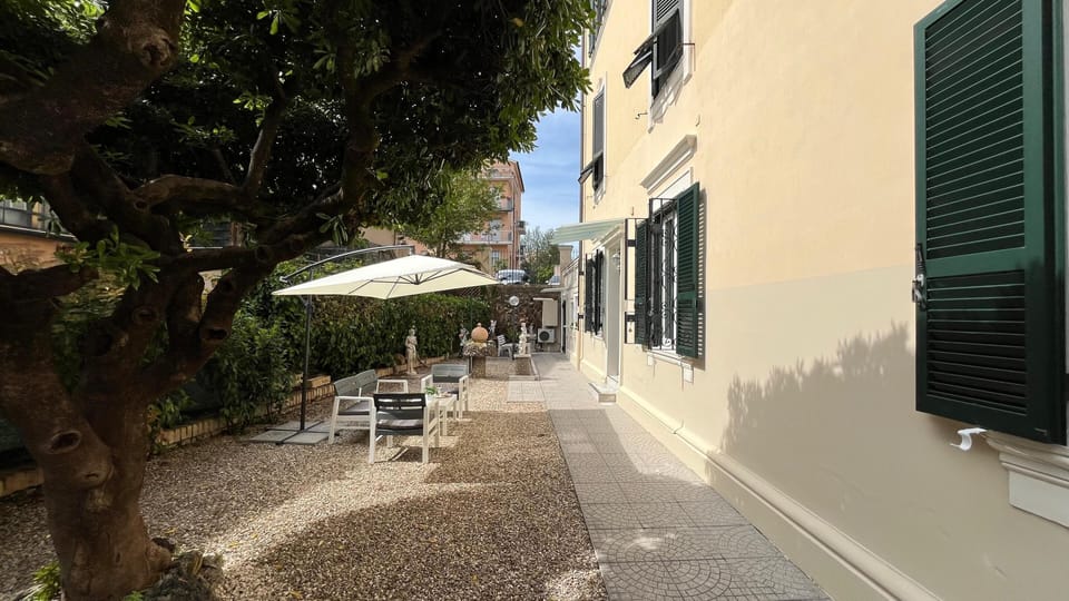 Giardino attrezzato per gli ospiti