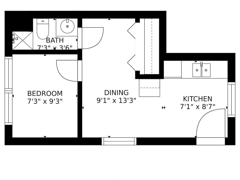 The layout of Studio!
