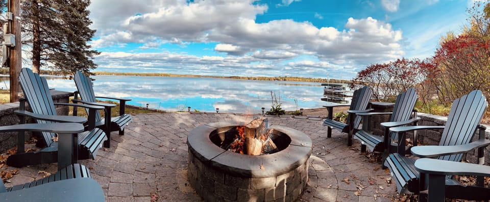 Beautiful views from the fire pit