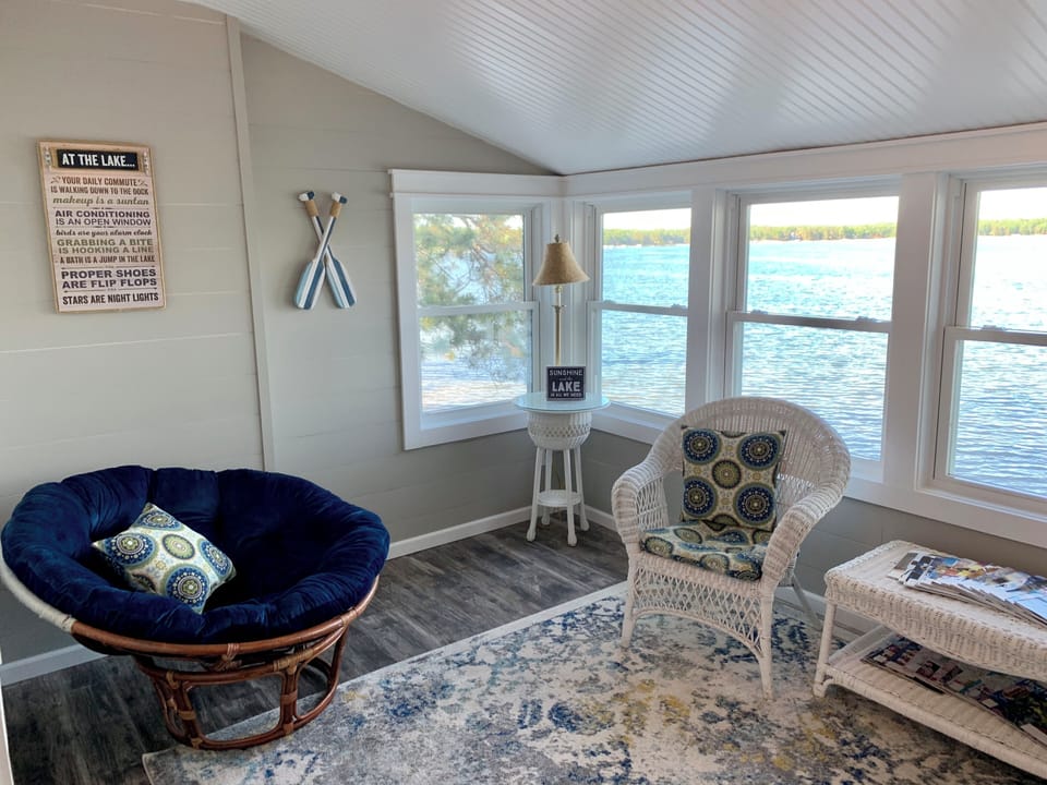 Sunroom with panoramic views