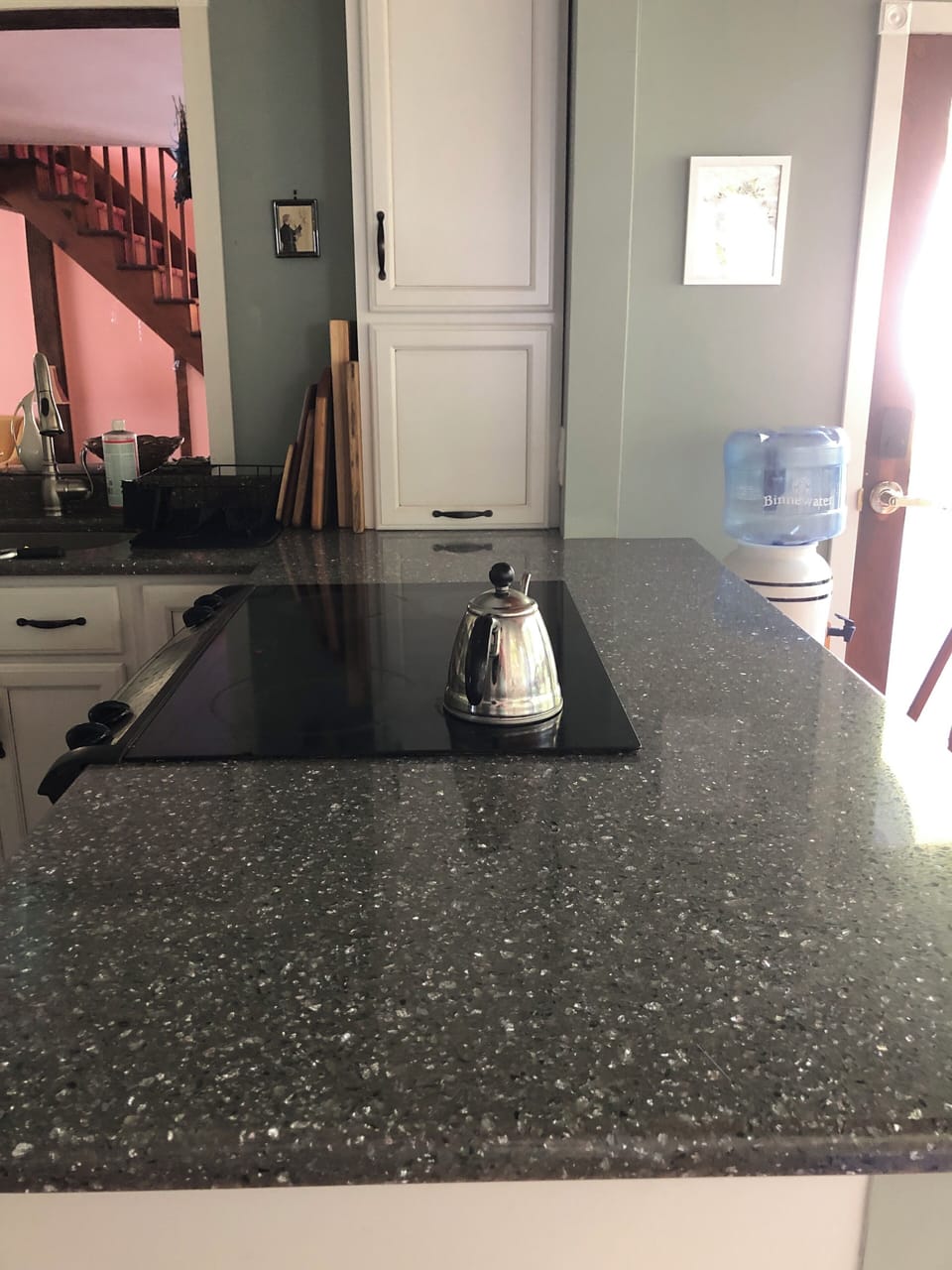 one of the kitchen counters