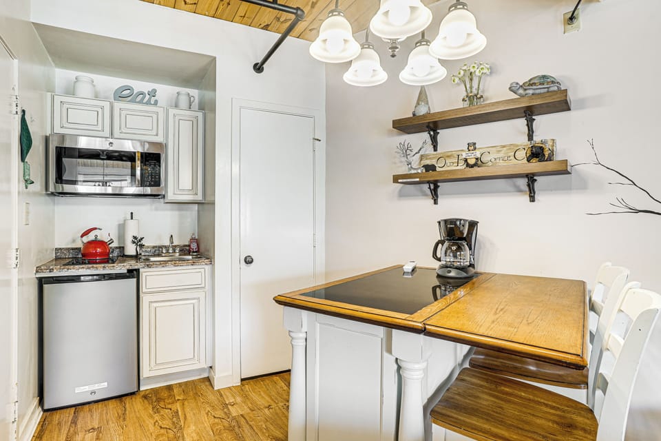 Kitchenette | 2-Story Condo | Self Check-In