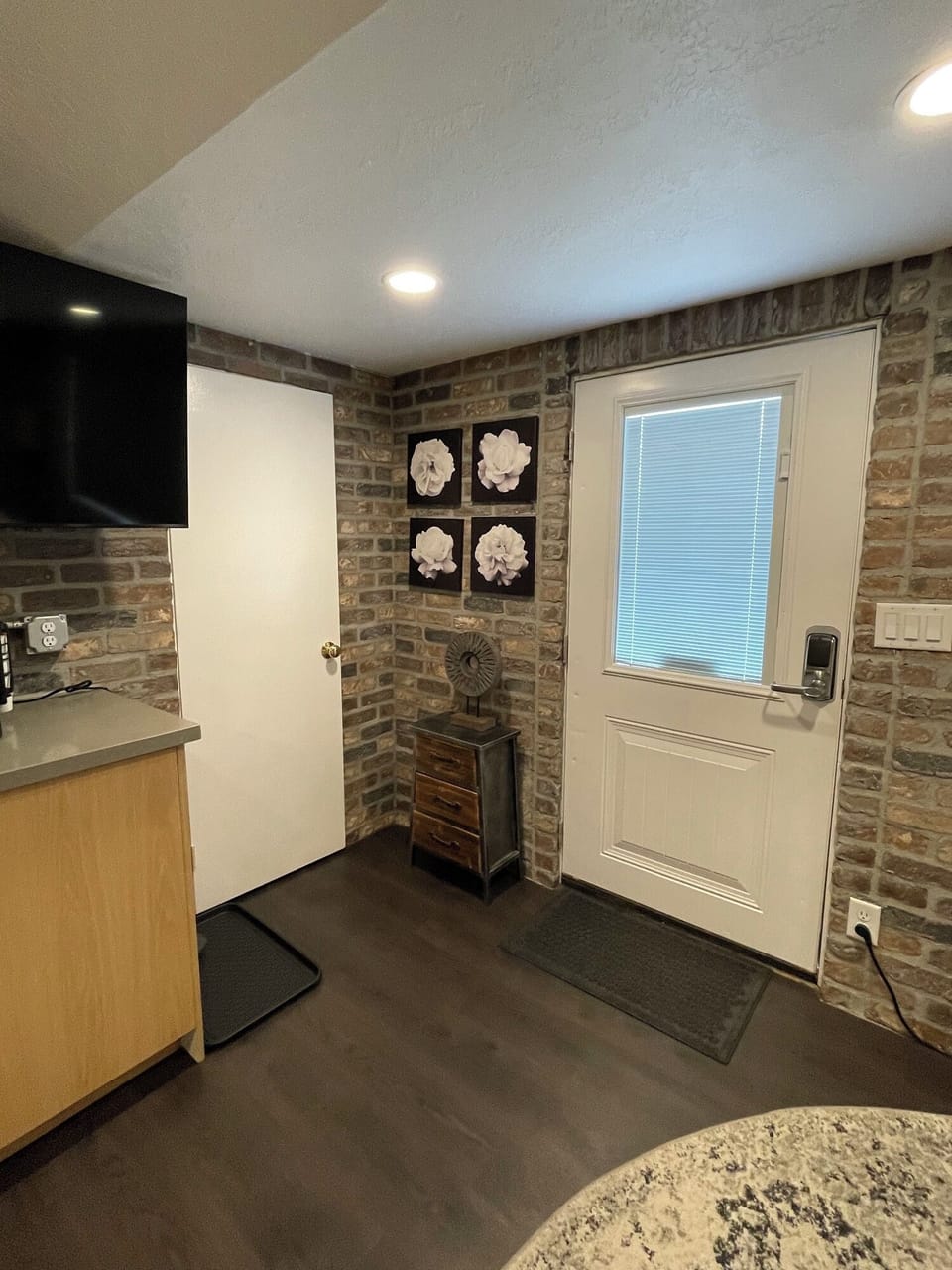 Apartment 3:  Closet and Door