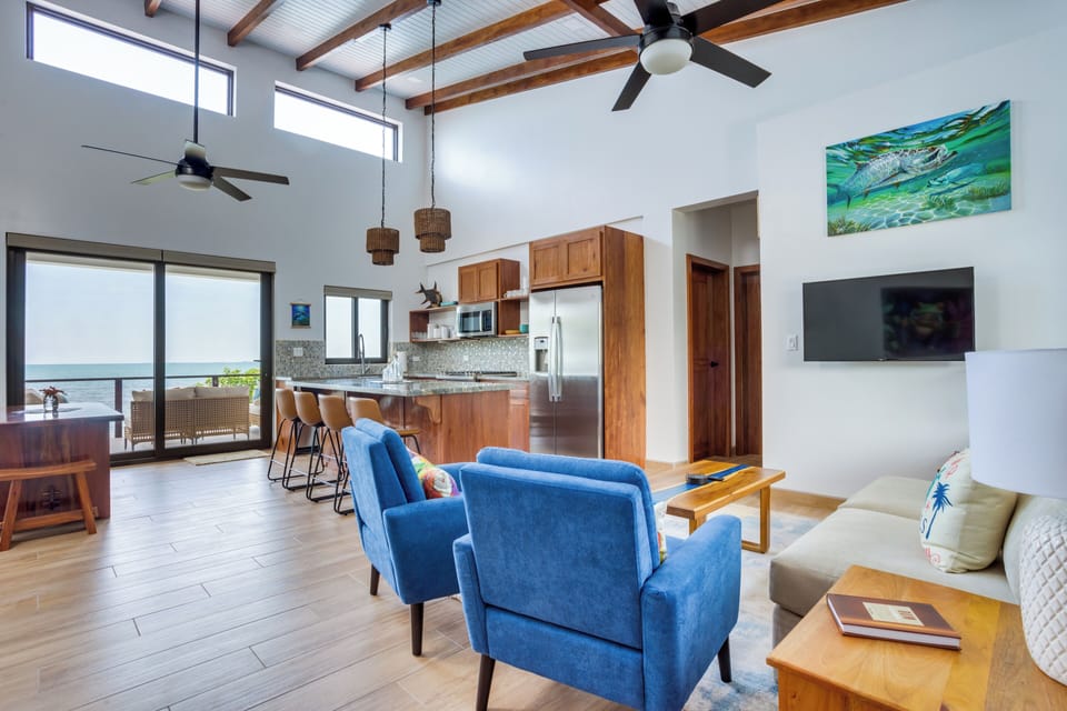 From Entry To Living, Dining & Kitchen