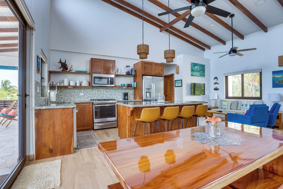 Upper Dining Kitchen Living