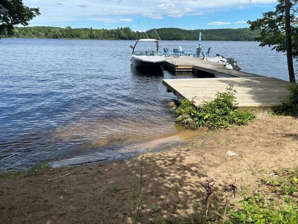 Shallow Sand Entry and Deep of Dock