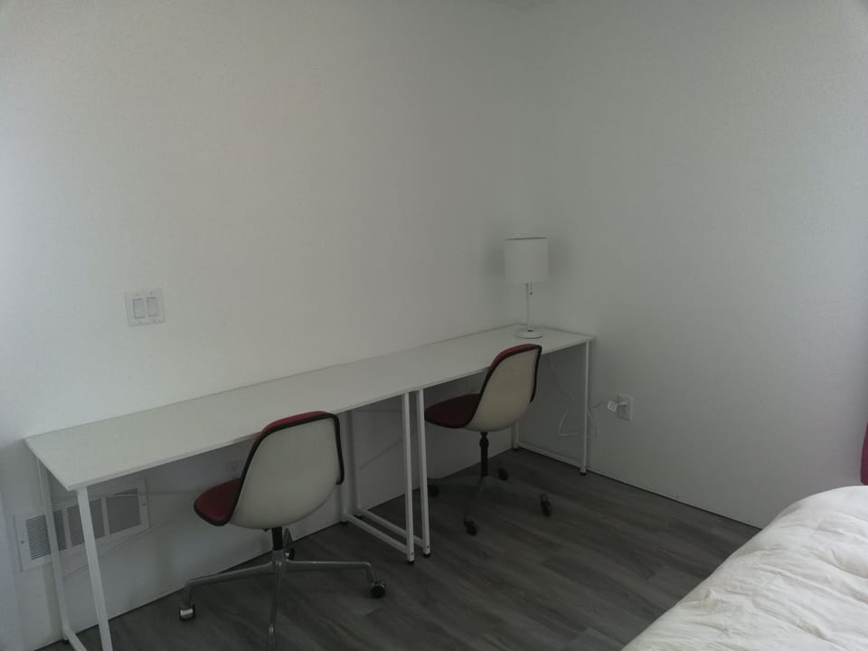 Desk Area in Lower Level Red Bedroom