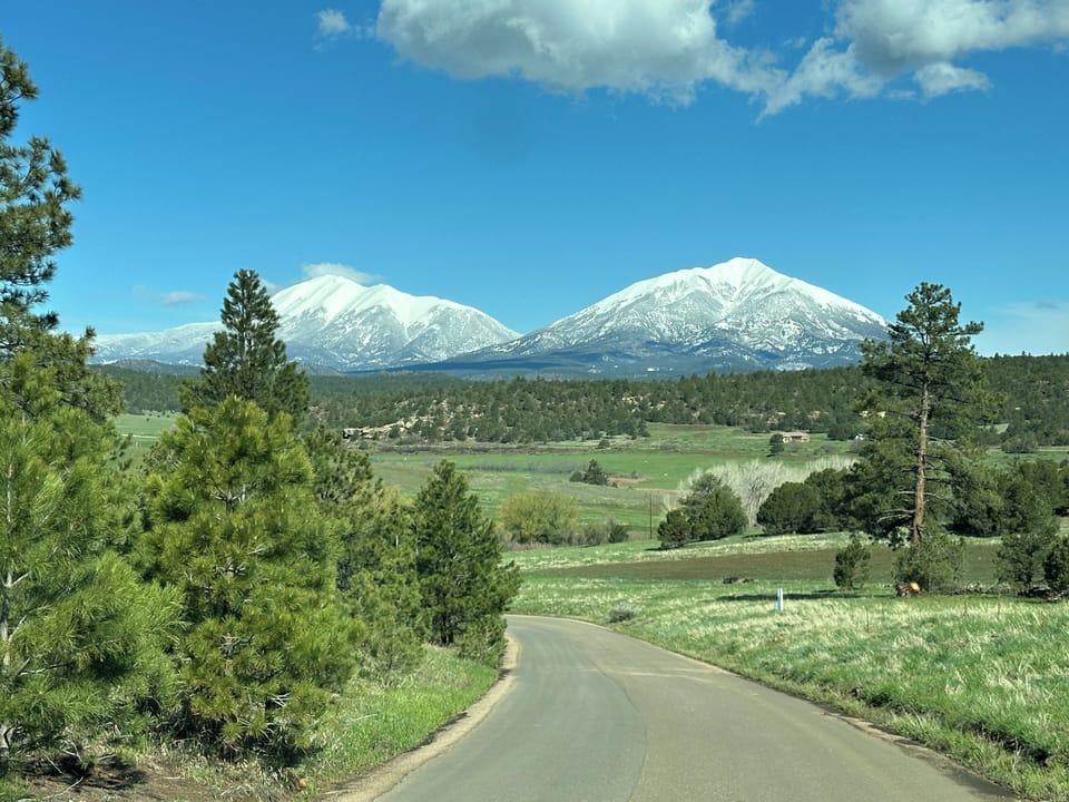 View on Road coming into Ranch