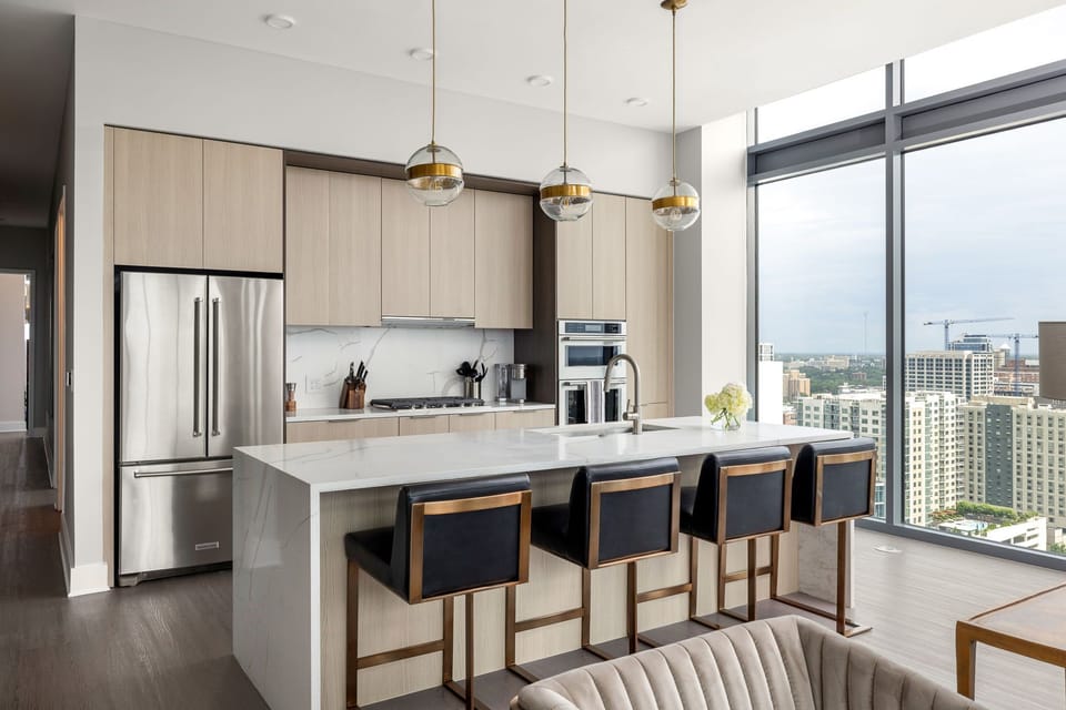 Kitchen fully equipped with all modern amenities