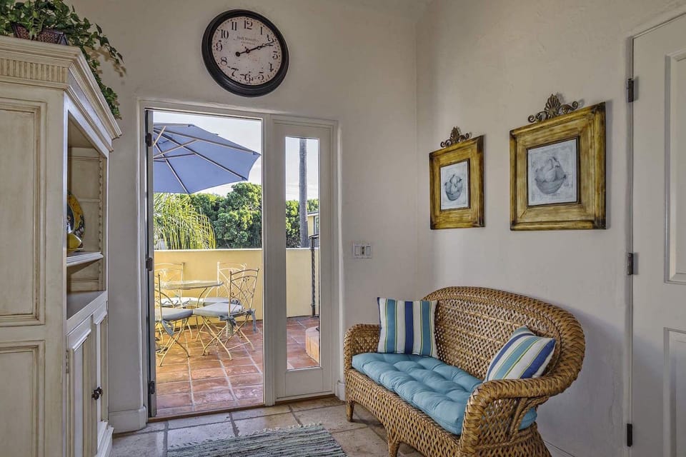 Doors to balcony