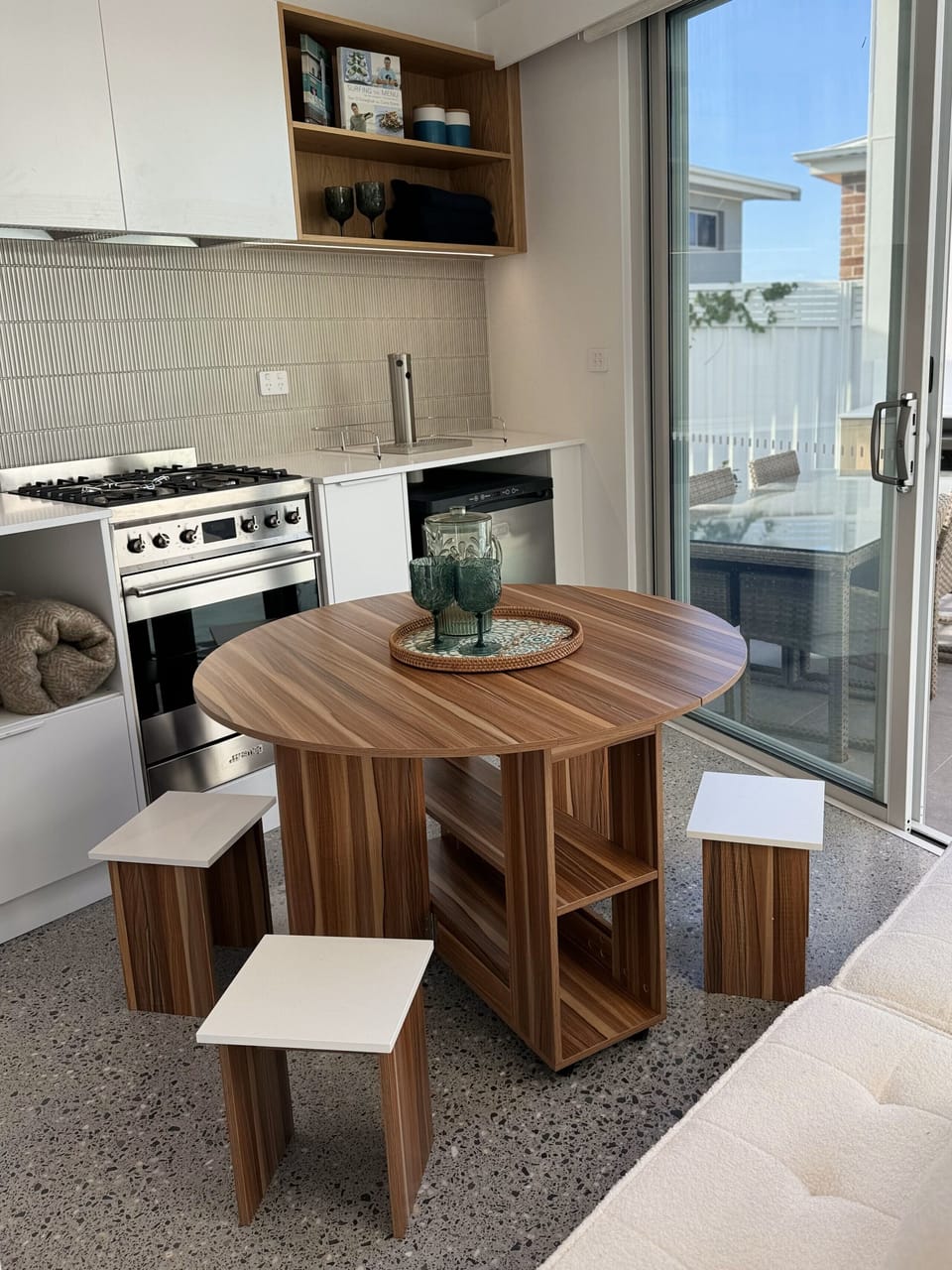 Smart studio furniture allows you to set the space for your needs.