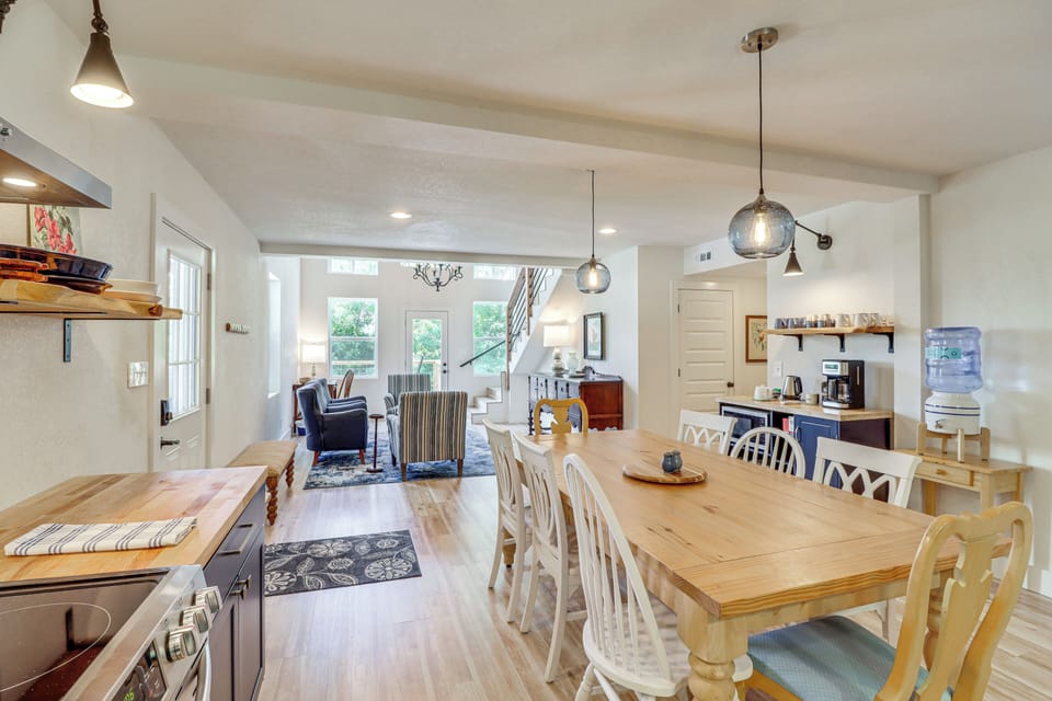 Dining Area | Dishware & Flatware | 1st Floor