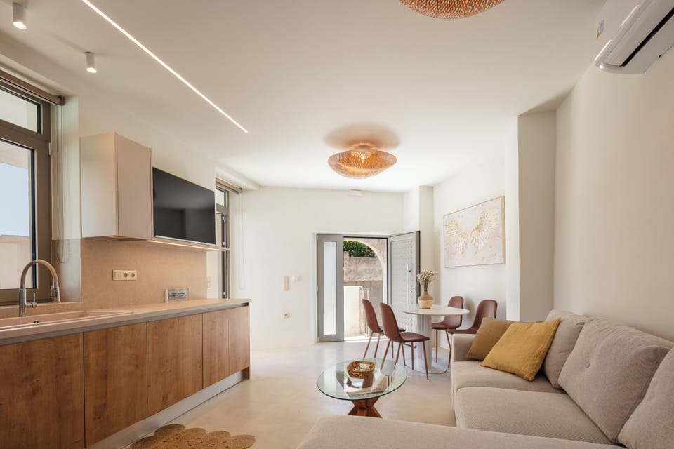 The living area is perfect for relaxation.