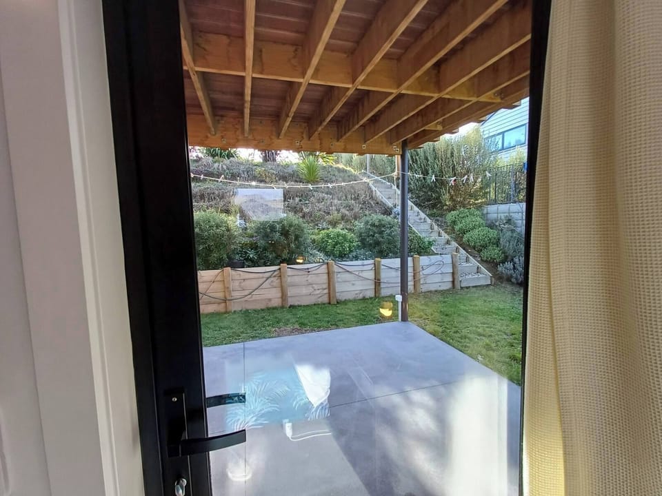 Out to the patio