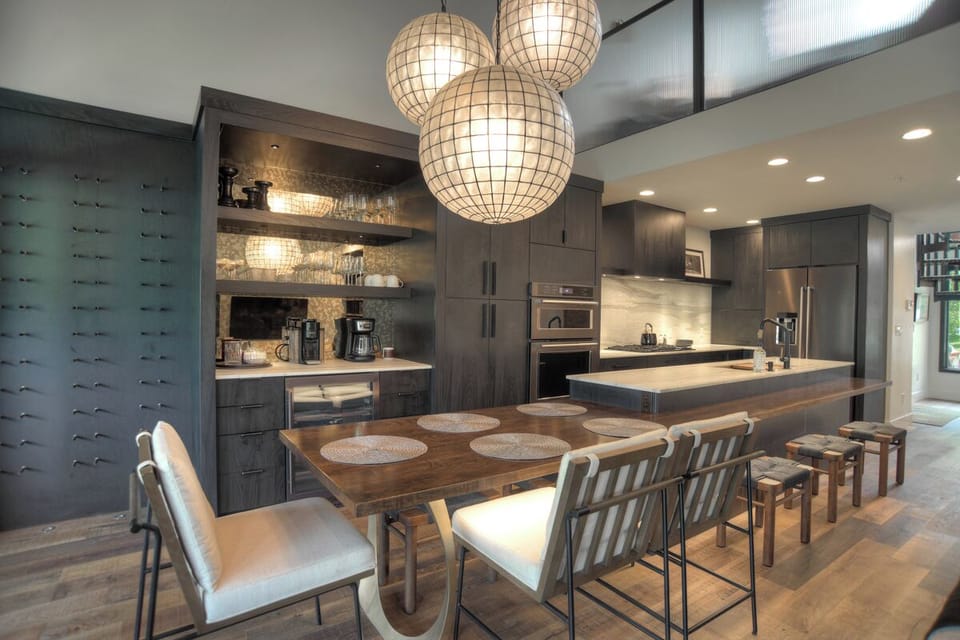 Dining Space and Kitchen