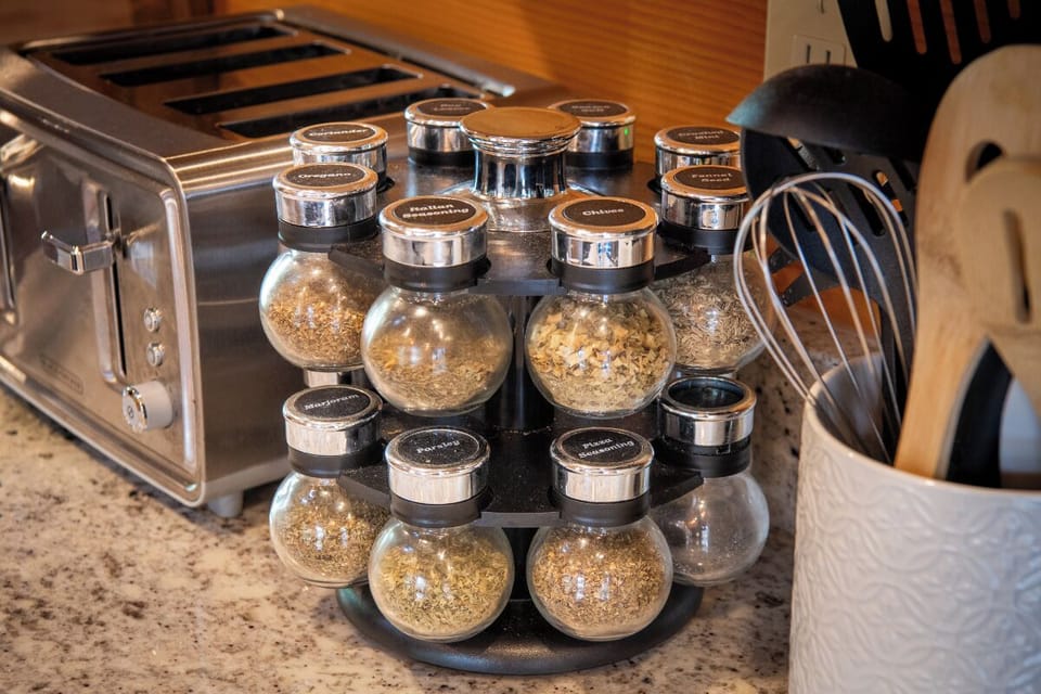 Marigold's fully equipped kitchen