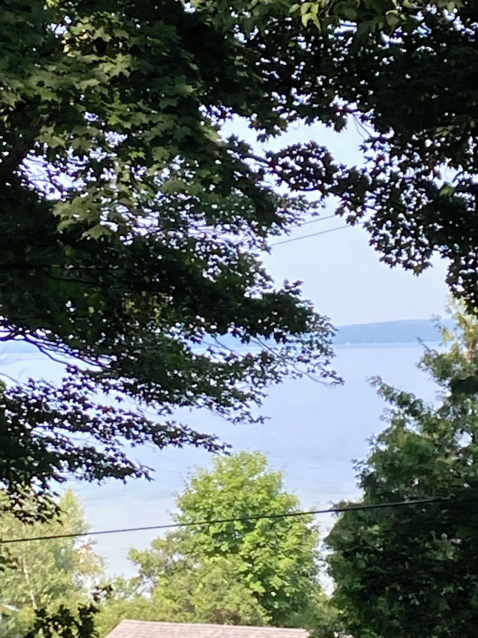 View from the front porch