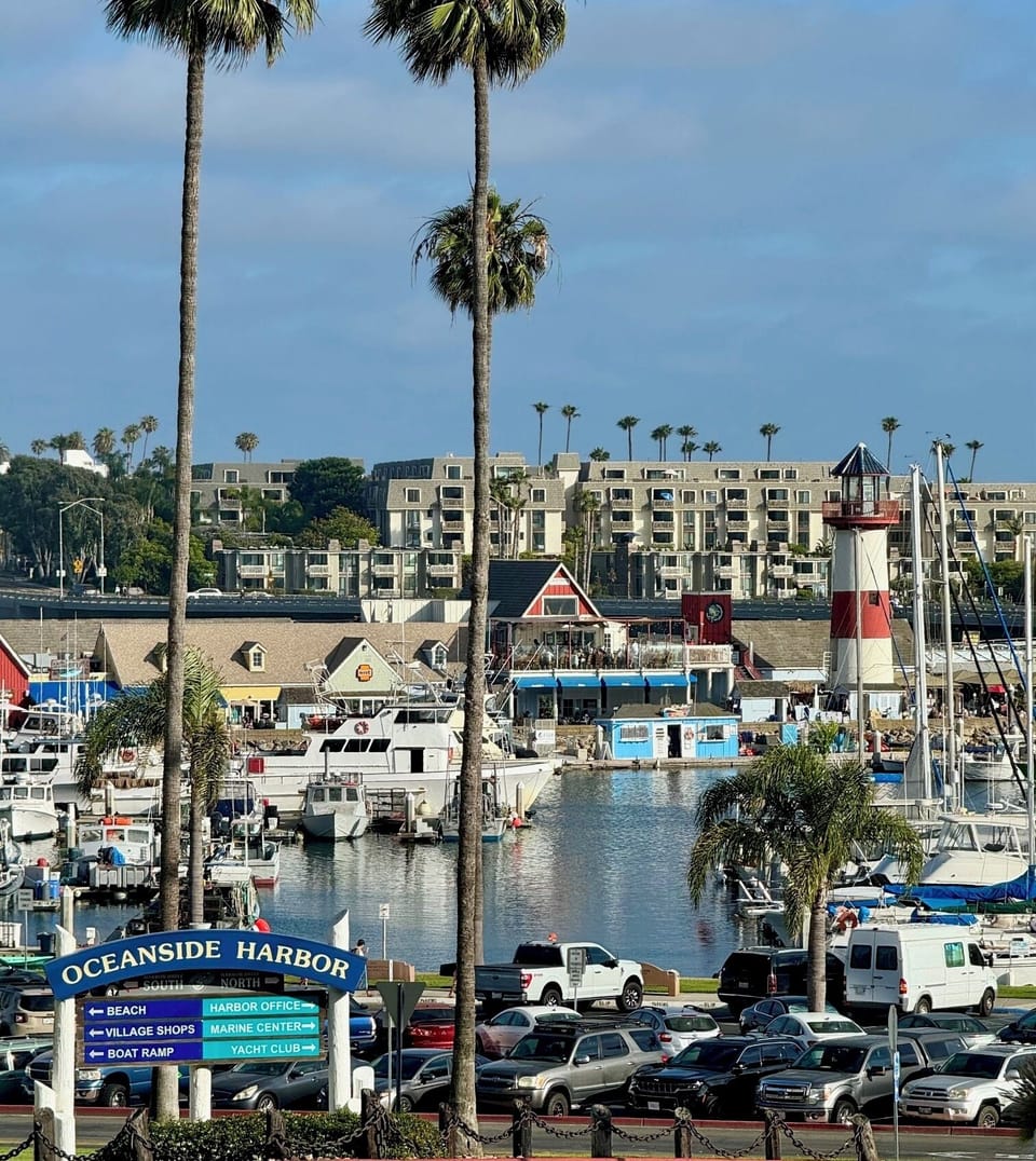 Walking Distance to Vibrant Oceanside Harbor