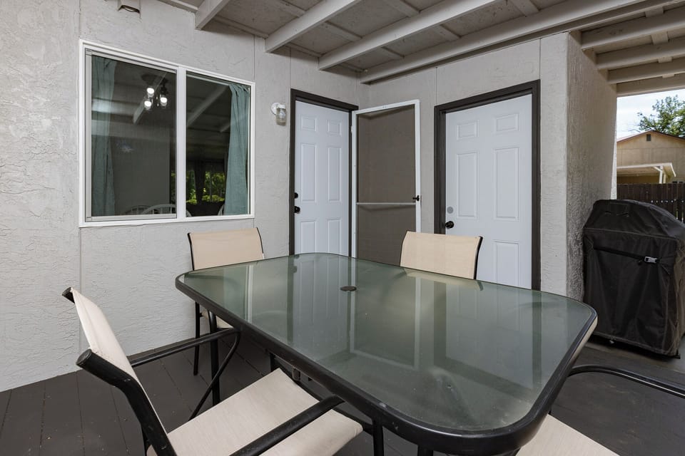 Covered Back Patio