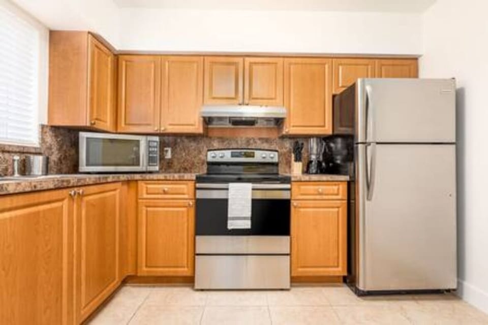 Full kitchen to cook a full course meal