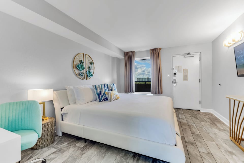 Sleep like a baby in our tranquil oceanfront bedroom sanctuary!