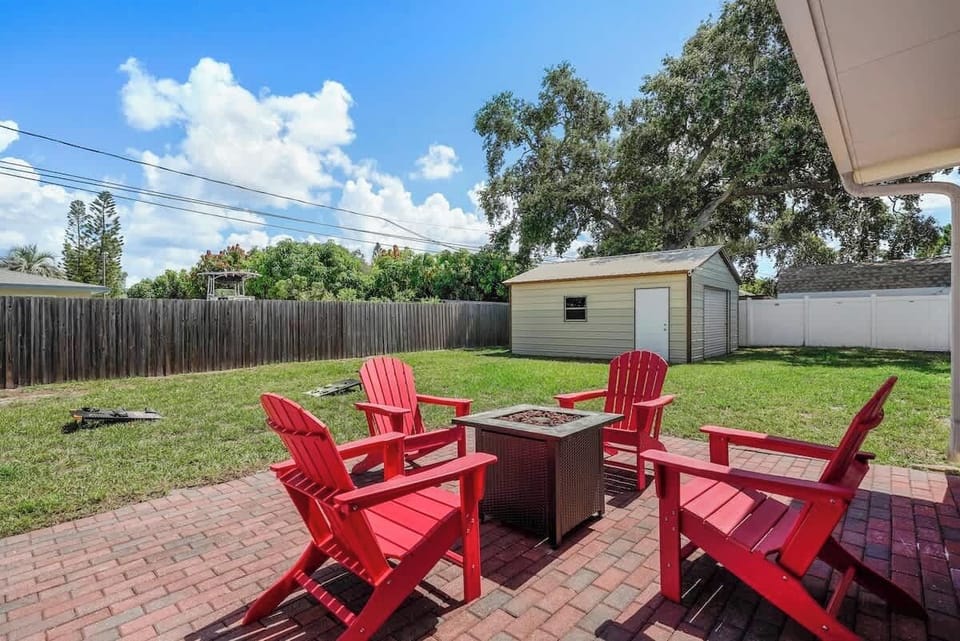 Back patio