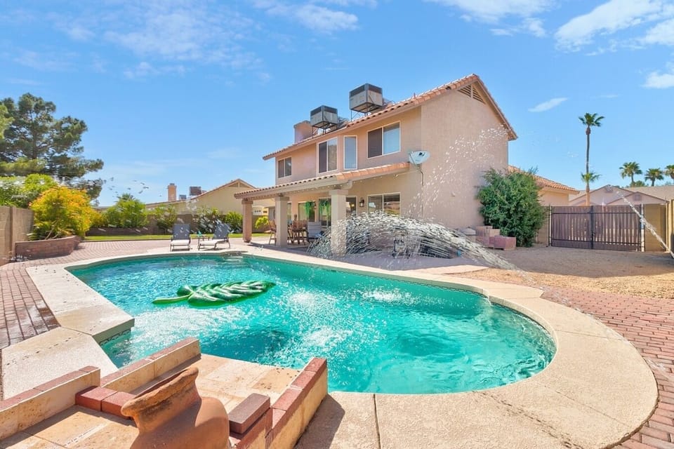 "It was the perfect spot for a family getaway. Three couples, two kids and a baby. Plenty of space with multiple living rooms. The pool and patio were really pleasant to hang out around."