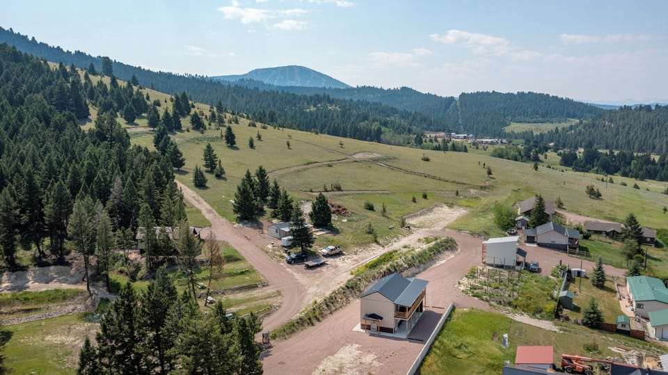 Access to the forest within walking distance to the property. 