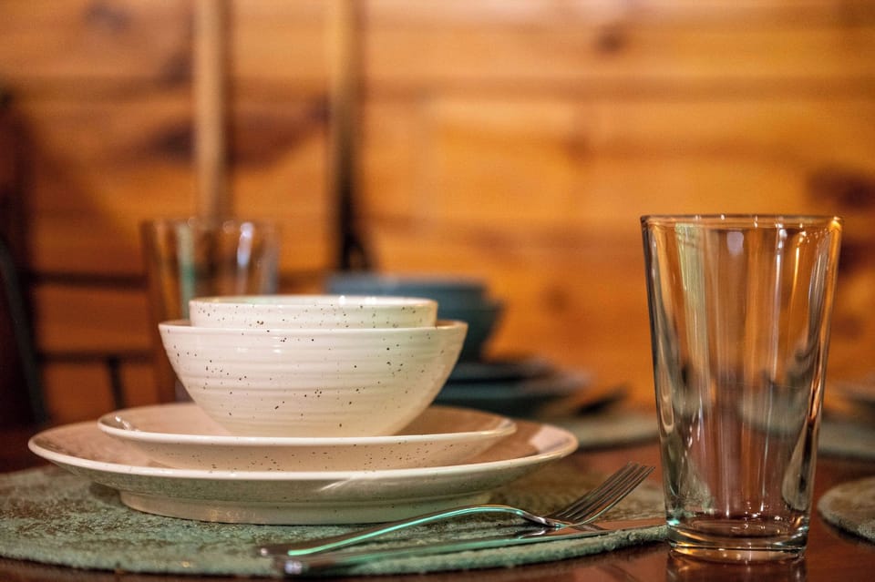 Mountain Dream's inviting dining area