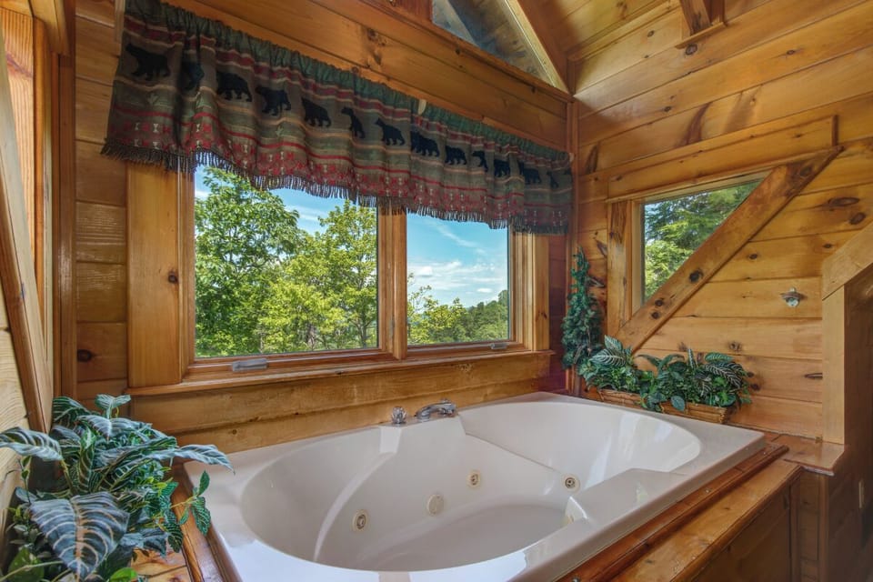 One of Night Moves' jacuzzi tubs