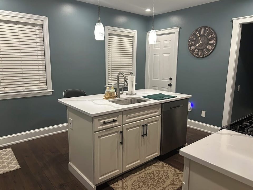 Kitchen view entering from hallway