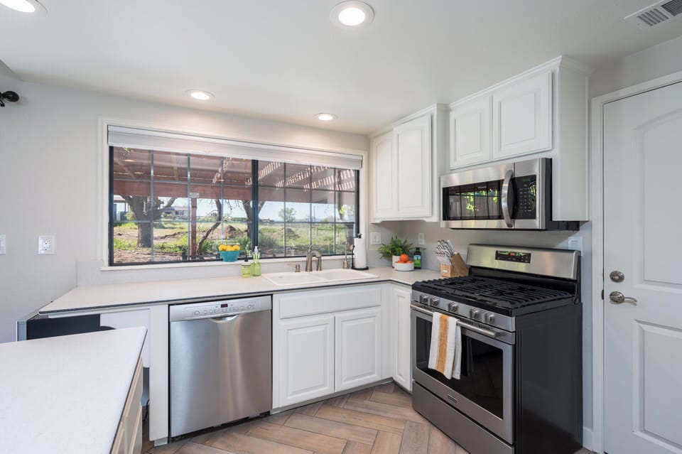 Kitchen with a view