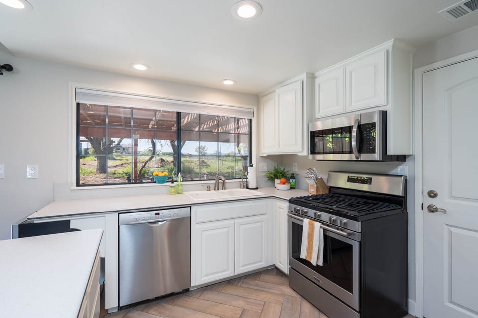 Kitchen with a view
