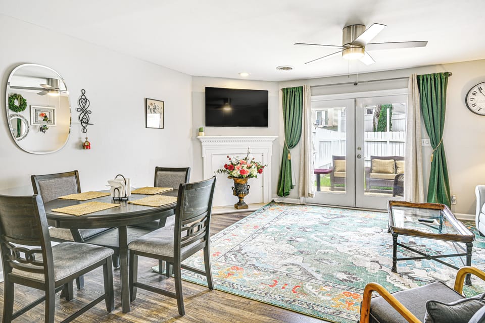 Dining Area | 1st Floor | Dishware & Flatware Provided