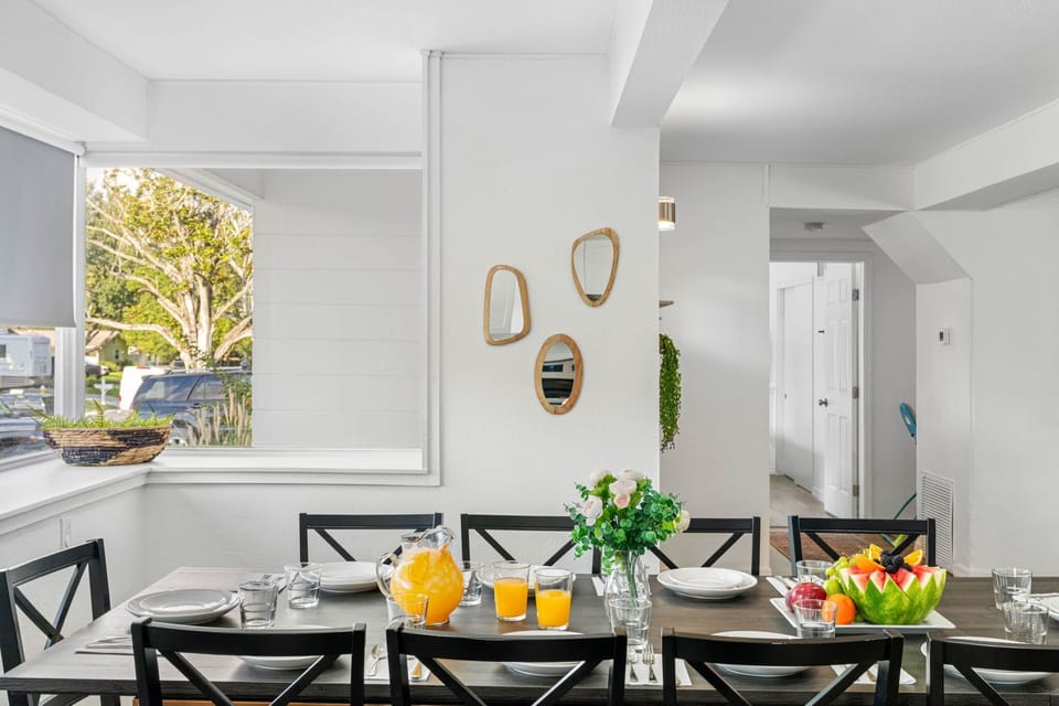 This open dining space is thoughtfully positioned to flow effortlessly into the adjacent living area or kitchen, making it easy to transition from cooking to dining to relaxing.